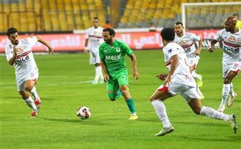 انطلاق مباراة الزمالك والمصري في الدوري الممتاز