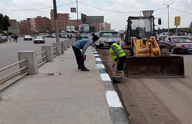 محافظ الدقهلية: بدء أعمال صيانة كوبري الجامعة  