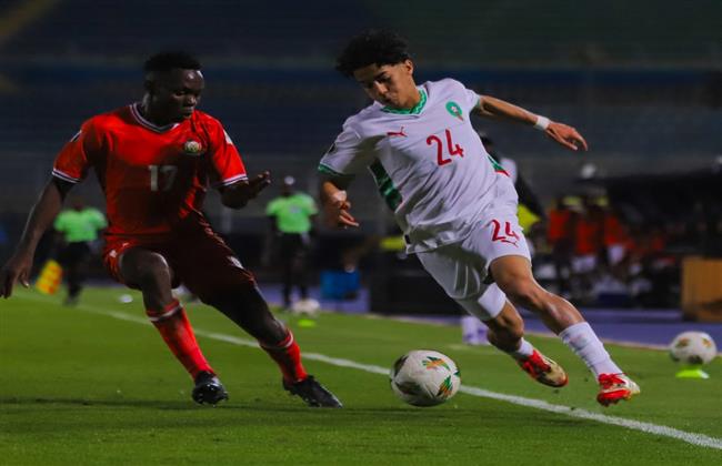 منتخب المغرب يحقق فوزاً صعباً على نظيره الكيني في كأس أفريقيا للشباب  
