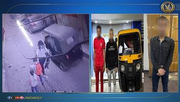 إخلاء سبيل المتهمين بخطف طفل داخل توك توك بالوراق