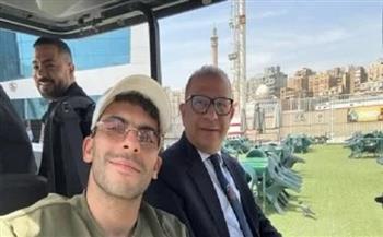 محامى زيزو ينشر صورة مع اللاعب داخل نادي الزمالك