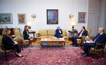 وزير الخارجية يستقبل رئيسة المجلس القومي للمرأة