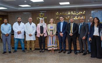 وفد جامعة ألمانية يزور مستشفيات هيئة الرعاية الصحية بالأقصر لتعزيز التعاون في مجال الأورام