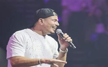 عمرو دياب يشعل أجواء  حفله بالكويت 