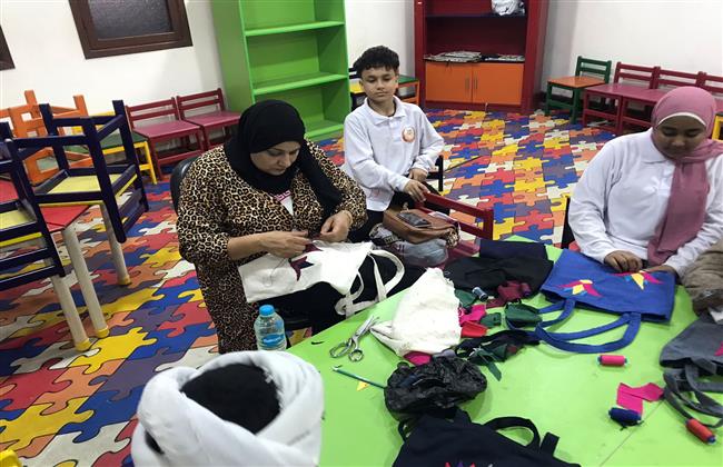 «ناصف» يشهد إبداعات أطفال المحافظات الحدودية في ورش أهل مصر بروض الفرج