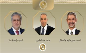 وزير الخارجية يرحب بإعلان وقف إطلاق النار بين الهند وباكستان
