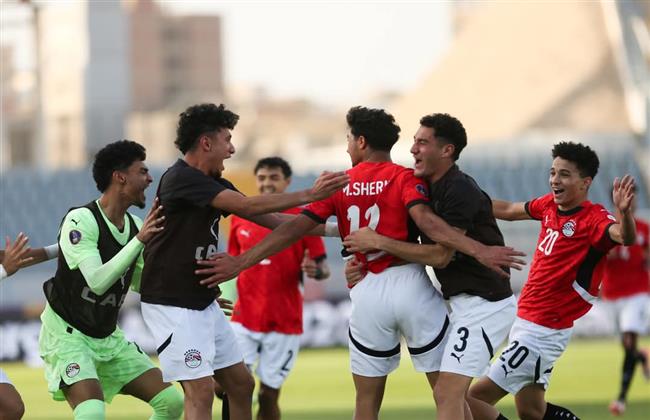 منتخب مصر تحت 20 عامًا يتفوق على غانا ويتأهل لنصف نهائي أفريقيا للشباب