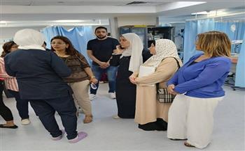 مرور لجنة مديرية الصحة بالبحر الأحمر على مستشفى حميات الغردقة 