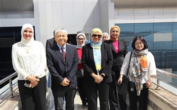 "تطوير التعليم" و"جايكا" يزوران معهد بحوث الإلكترونيات لتعزيز التعاون في التدريب التكنولوجي وريادة الأعمال