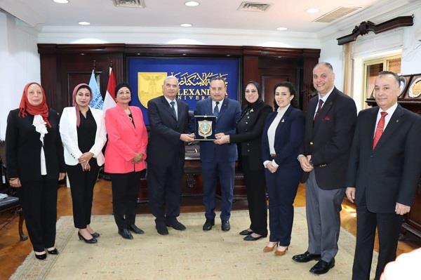 "القومي للمرأة" ينظم ندوة بجامعة الإسكندرية لتوعية الطالبات والطلبة بالإنجازات القومية