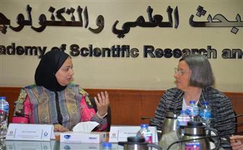 أكاديمية البحث العلمي وجامعة وست فيرجينيا الأمريكية تبحثان التعاون بالمجالات المشتركة