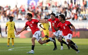 منتخب مصر تحت 20 عامًا يتفوق على غانا ويتأهل لنصف نهائي أفريقيا للشباب