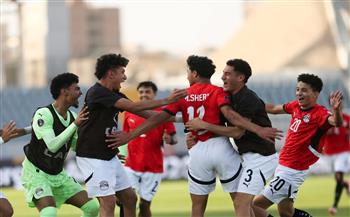 منتخب مصر تحت 20 عامًا يتفوق على غانا ويتأهل لنصف نهائي أفريقيا للشباب