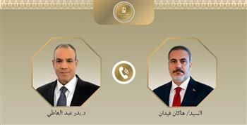 وزير الخارجية يبحث مع نظيره التركي تطورات أوضاع غزة