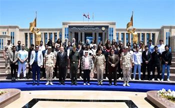القوات المسلحة تنظم زيارات ميدانية لعدد من المنشآت العسكرية ومعالم العاصمة الإدارية