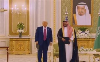 ولي العهد السعودي والرئيس الأمريكي يوقعان وثيقة الشراكة الاقتصادية الاستراتيجية بين البلدين