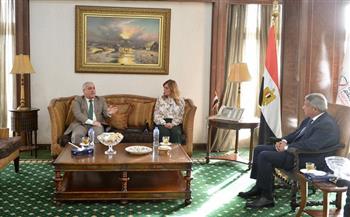 رئيس الأعلى للإعلام يستقبل رئيس الوطنية للصحافة ومدير الأكاديمية الوطنية للتدريب 
