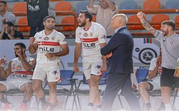 فوز سلة رجال الزمالك على الأهلي 72 - 70 في أولى مواجهات دوري السوبر 