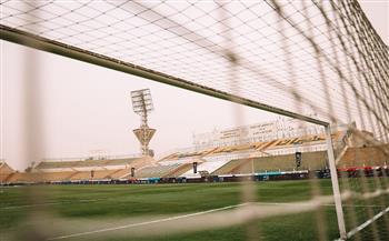 أجواء ملعب المقاولون العرب قبل مباراة الأهلي وسيراميكا كليوباترا| صور