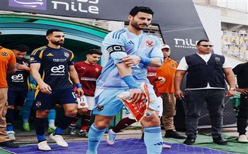 انطلاق مباراة الأهلي وسيراميكا كليوباترا في الدوري الممتاز
