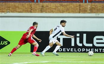 البنك الأهلي يدرك التعادل مع حرس الحدود في الشوط الأول بالدوري الممتاز 