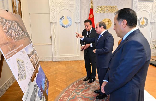 الرئيس السيسي يستعرض محاور عمل المجموعة الوزارية للتنمية البشرية