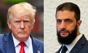 اجتماع الرئيس الأمريكي ونظيره السوري أحمد الشرع في الرياض