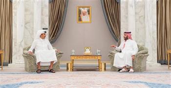 ولي العهد السعودي وأمير قطر يبحثان مستجدات الأوضاع الإقليمية والدولية