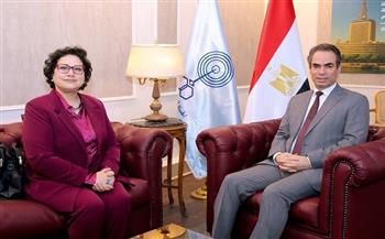 سها النقاش رئيسًا لقناة النيل الثقافية 