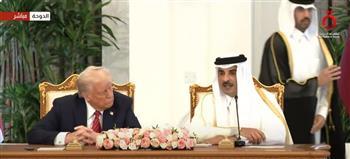 الرئيس الأمريكي وأمير قطر يشهدان التوقيع على عدد من الاتفاقيات الثنائية| بث مباشر