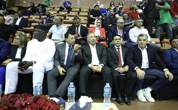 انطلاق حفل افتتاح بطولة كأس الكؤوس الإفريقية لليد
