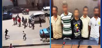  ضبط أبطال فيديو مشاجرة بالأسلحة البيضاء في الجيزة