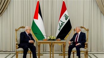 رئيس فلسطين: قمة بغداد منصة استراتيجية لإيصال صوت الشعب الفلسطيني 