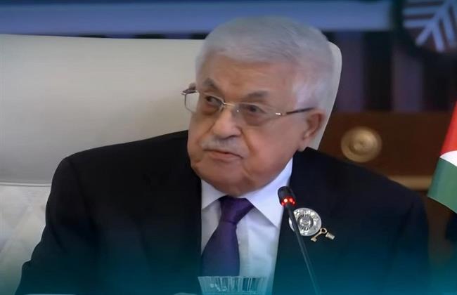 الرئيس الفلسطيني يدعو لتبني خطة عربية لوقف الحرب وتحقيق السلام