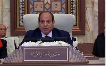 الرئيس السيسي: حتى لو نجحت إسرائيل في التطبيع مع جميع الدول العربية سيظل السلام بعيد المنال بدون دولة فلسطين