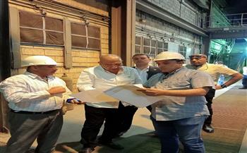 وزير الكهرباء يتفقد محطتي باسوس وشبرا الخيمة