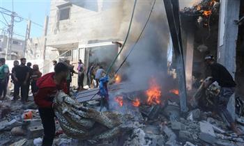 استشهاد 22 فلسطينيا في قصف إسرائيلي على وسط وشمال قطاع غزة