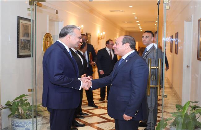الرئيس السيسي يستقبل كبير مستشاري الرئيس الأمريكي للشئون العربية والشرق أوسطية