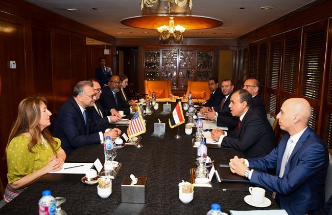 وزير الخارجية يستقبل كبير مستشاري الرئيس الأمريكي للشئون العربية والشرق الأوسط