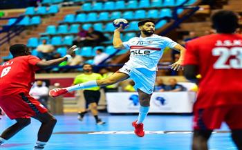 الزمالك يفوز على منتدى المغربي في بطولة أفريقيا لكرة اليد