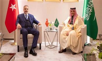 وزيرا خارجيتي السعودية وتركيا يبحثان تعزيز التعاون الثنائي وتطورات الأوضاع بالمنطقة
