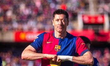 ليفاندوفسكي يقود برشلونة أمام فياريال في الدوري الإسباني