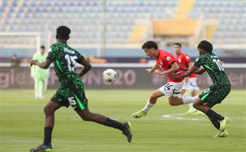 بطولة أفريقيا للشباب.. الدقيقة 75.. مصر 1-1 نيجيريا