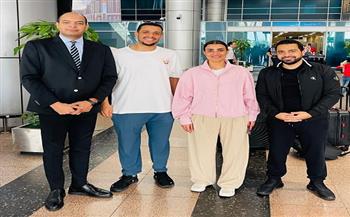وزارة الرياضة تستقبل بطلي العالم في الإسكواش نور الشربيني ومصطفي عسل 