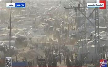 حركة نزوح كبيرة من خان يونس عقب أوامر الاحتلال بالاخلاء