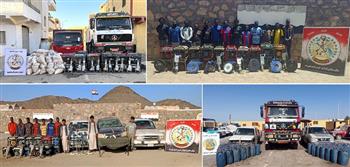 نشاط مكثف لقوات حرس الحدود على جميع الاتجاهات الاستراتيجية للدولة