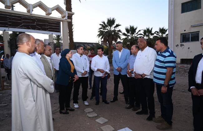 وزير الرياضة يوجه الشكر لمحافظ أسوان لإنهاء كافة المعوقات بمعسكر العقاد الشبابي