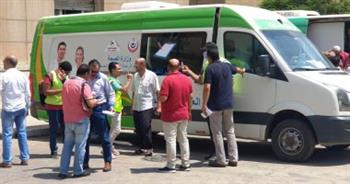 فحص 1409 مواطنين بالمجان في قافلة طبية علاجية بكفر سعد بدمياط