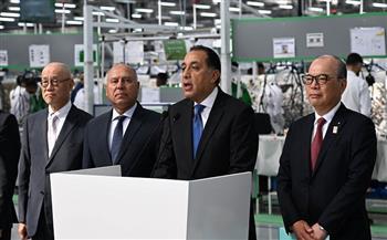 مدبولي: مصنع"سوميتومو" بالعاشر أحد أكبر مصانع إنتاج الضفائر الكهربائية على مستوى العالم