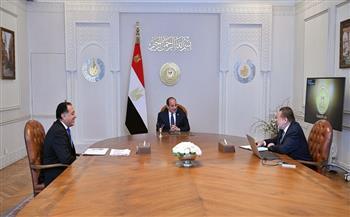 الرئيس السيسي يوجه بضرورة مواصلة العمل على توفير الظروف الملائمة لجذب مزيد من الاستثمارات الأجنبية